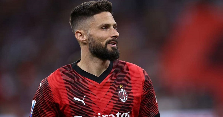 AC Milan-fansen satte ikke pris på Olivier Girouds harde arbeid